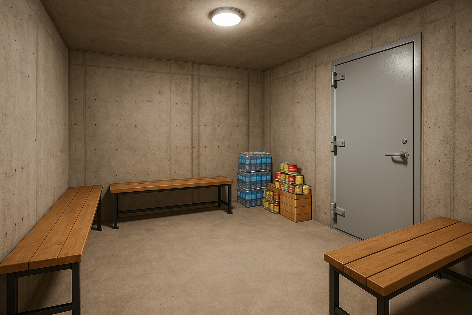 Storm Shelter - Indoor - Above Ground