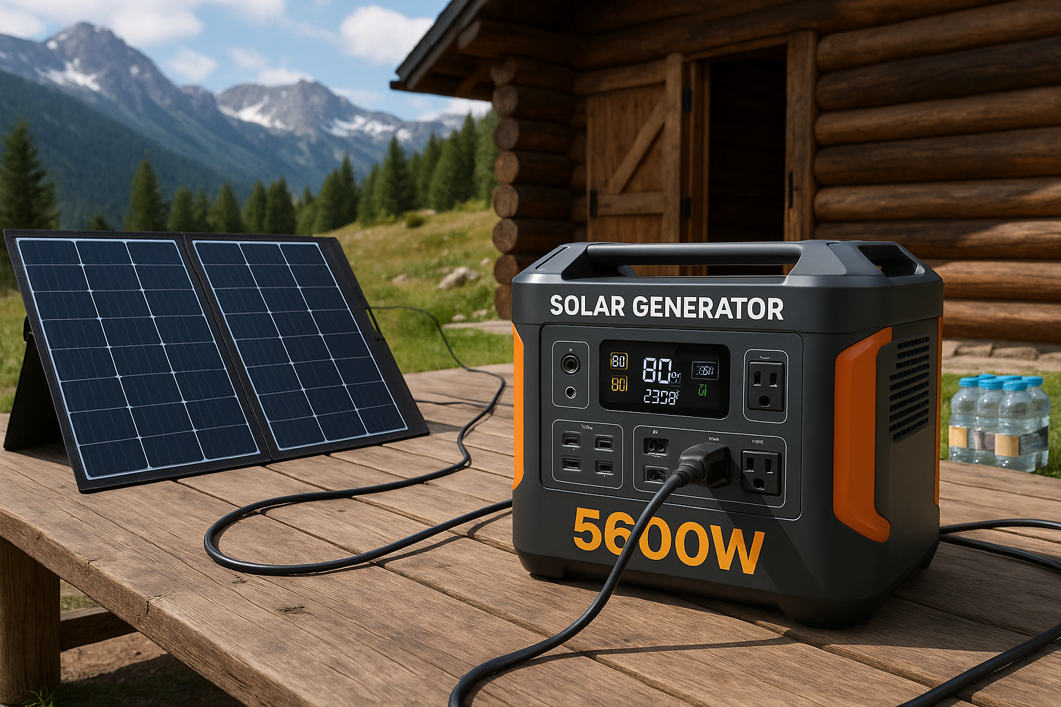 Solar Generator - 5600w